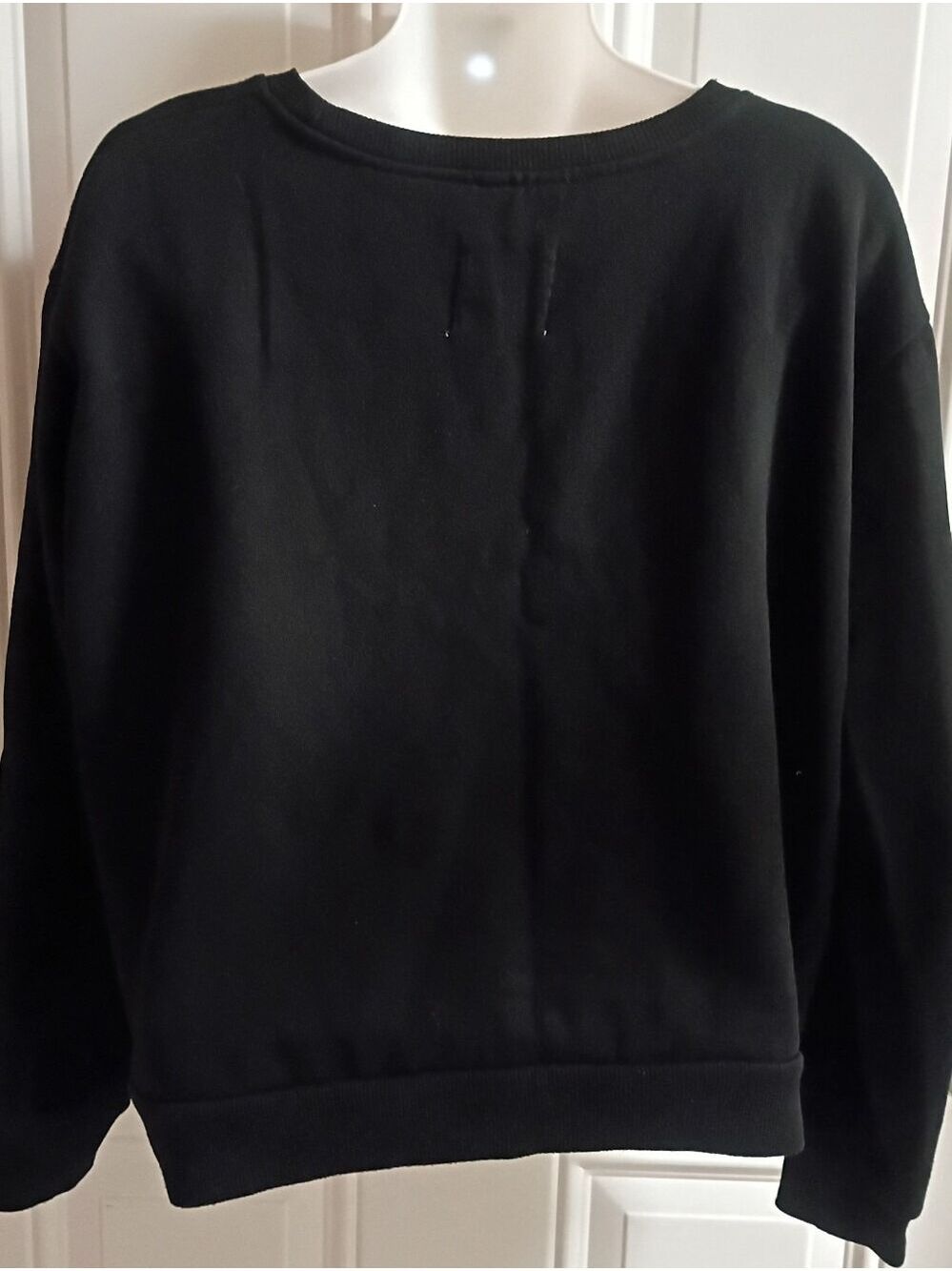 Mickey Graphic Black Pullover Sweatshirt - Picture 4 of 5